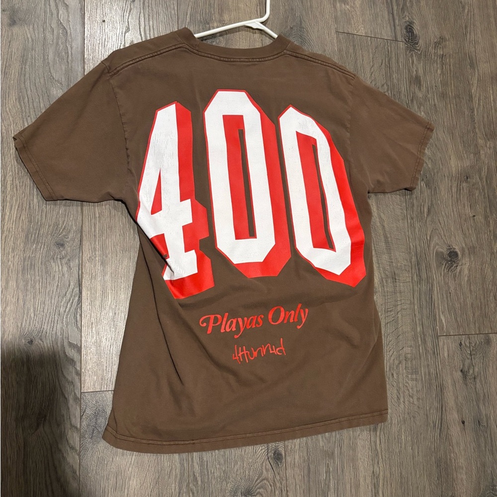 Brown 4Hunnid Graphic Tee